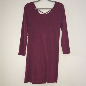 Maroon dress